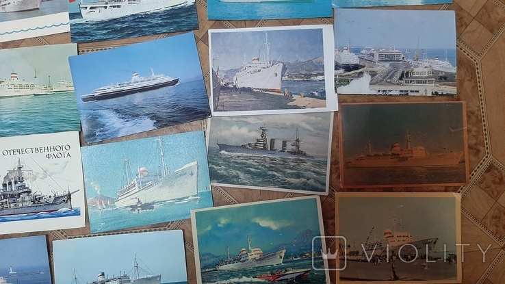 30 штук открыток - корабли, фото №6