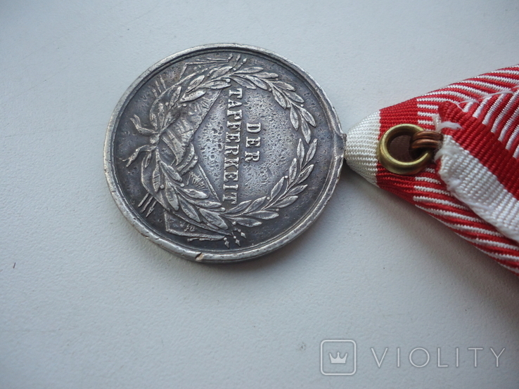 Австро-венгрия медаль За Храбрость Ф.Иосиф 2 ст. 1914 г, фото №8