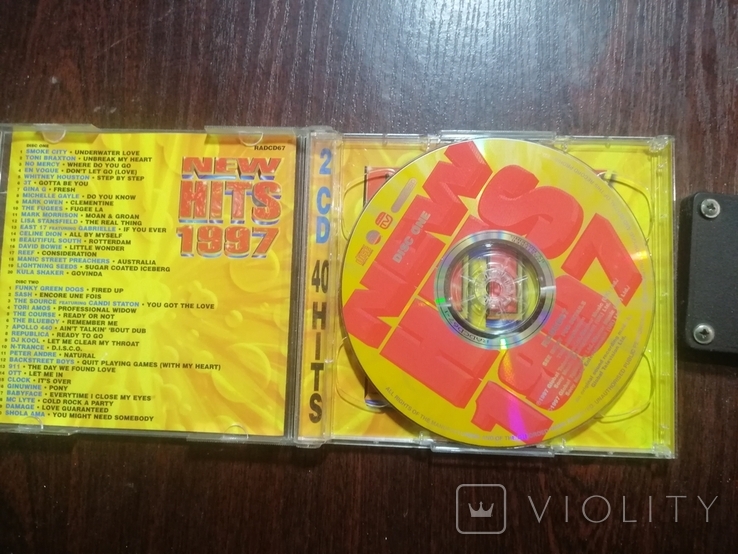 New Hits 1997, 2 диска, фото №4