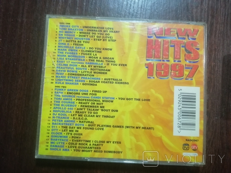 New Hits 1997, 2 диска, фото №5