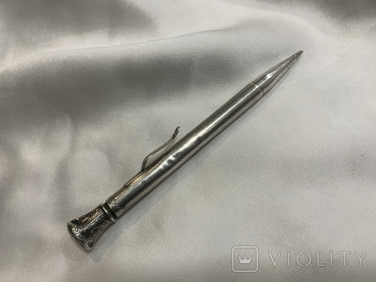 Срібний олівець Johnson Matthey &amp; Co Drukmaar 1940 ві Великобританія, фото №8