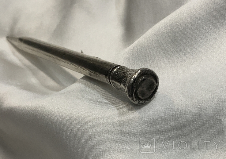 Срібний олівець Johnson Matthey &amp; Co Drukmaar 1940 ві Великобританія, фото №9