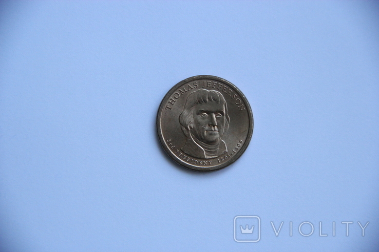 1 доллар Томас Джефферсон, фото №2