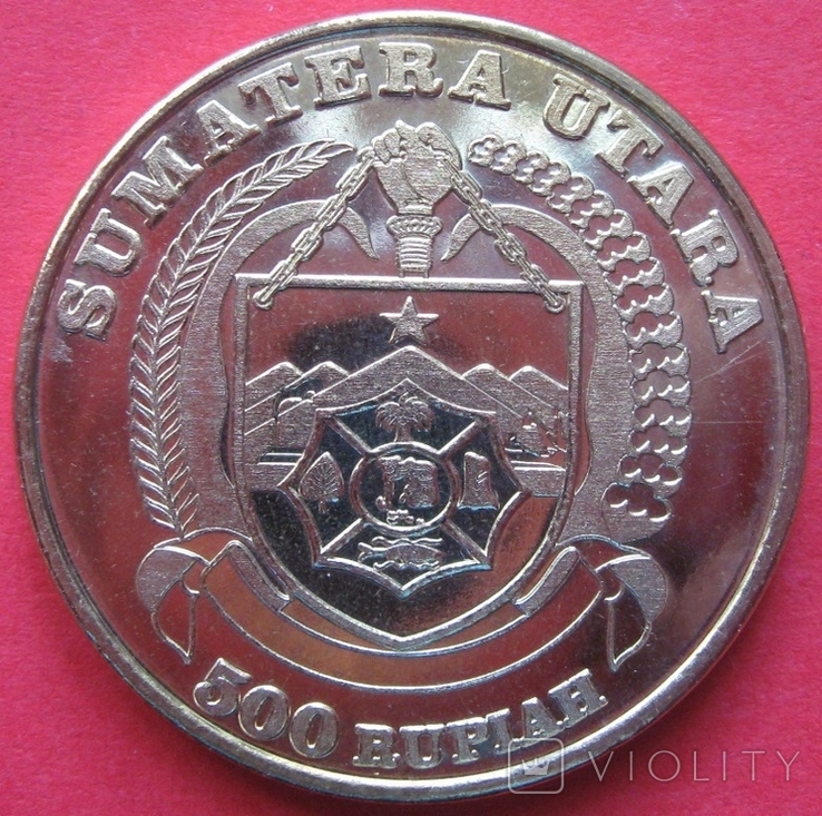 Суматра 500 рупий 2019, фото №3