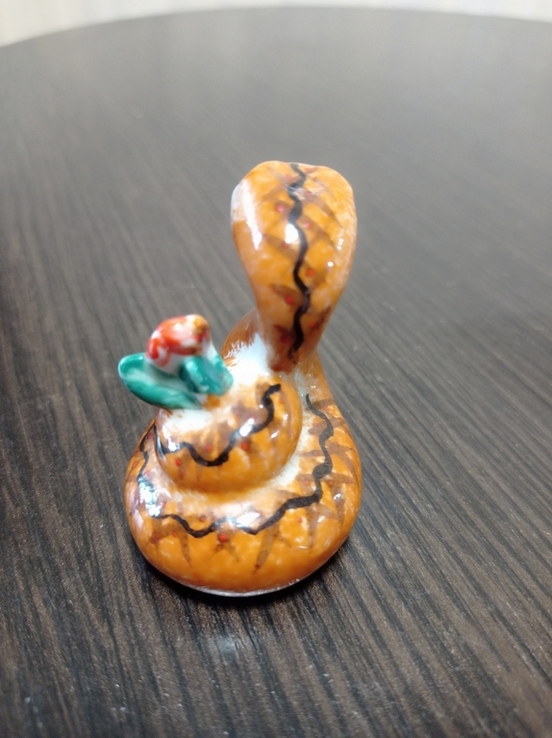 Фигурка Змея керамика, фото №5