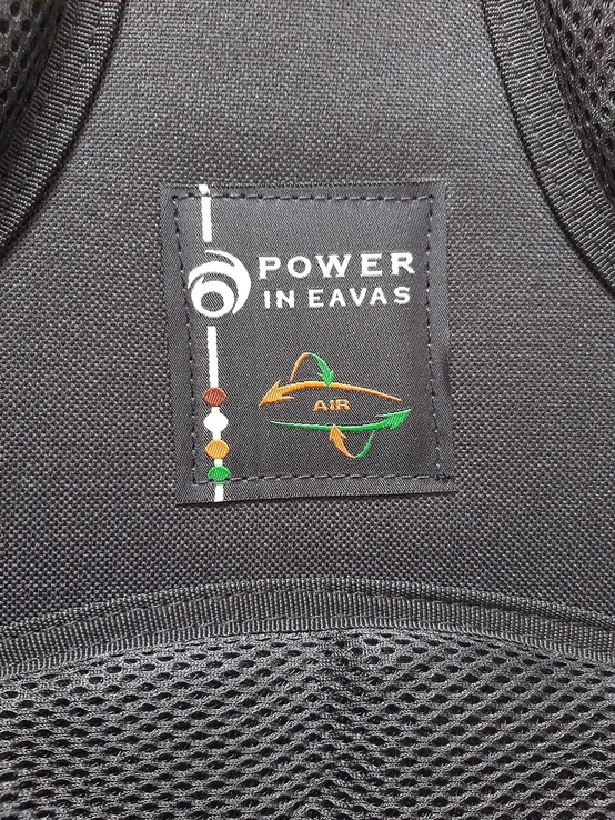  Рюкзак Міський нейлон Power In Eavas 9607 black-blue, numer zdjęcia 11