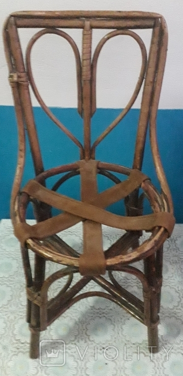 Старовинний дитячий стілець., фото №4