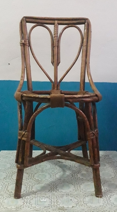Старовинний дитячий стілець., фото №2