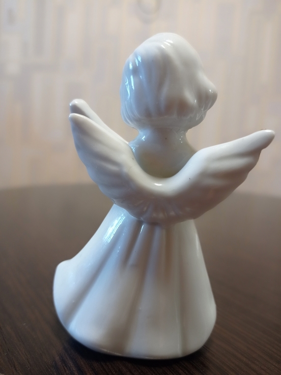 Фигурка керамическая с позолотой Ангел, фото №5