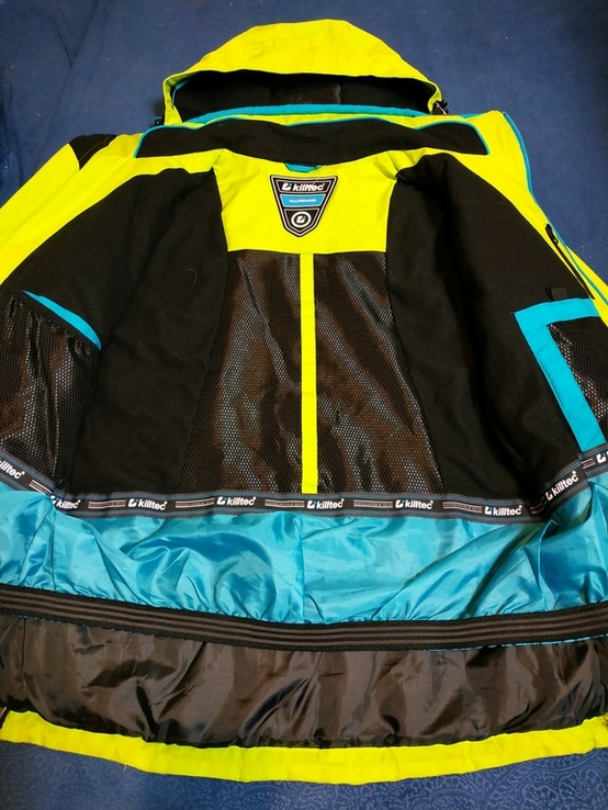 Куртка спортивна лижна KILLTEC мембрана 8000 мм єврозима унісекс р-р 40(стан нового), фото №9
