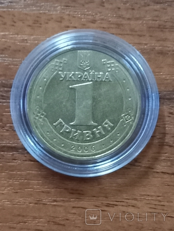 Сувенірна монета "Танкова Коаліція" 1 гривня., фото №3
