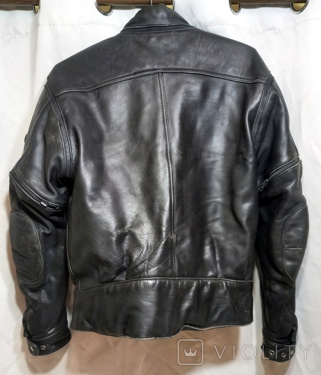 Мотоциклетна куртка Hein Gericke трансформується в жилет 2 види натуральна товста шкіра 54p, фото №5