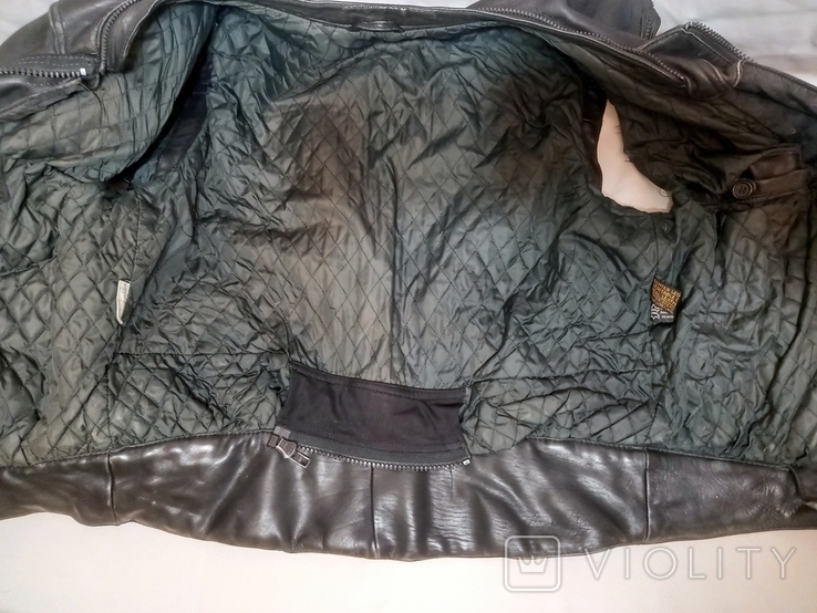 Мотоциклетна куртка Hein Gericke трансформується в жилет 2 види натуральна товста шкіра 54p, фото №8