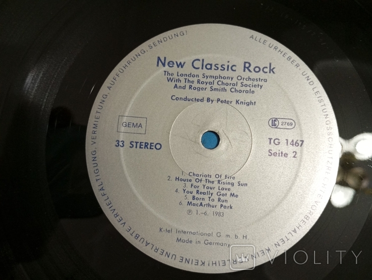 Пластинка " New Classic Rock", фото №5