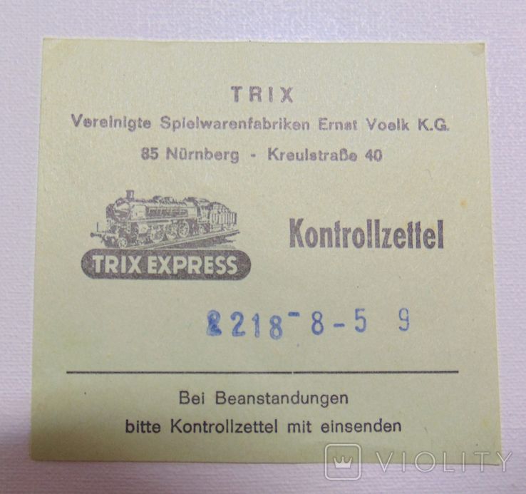 Паровоз Trix Express 2218, HO (1:87)., фото №12