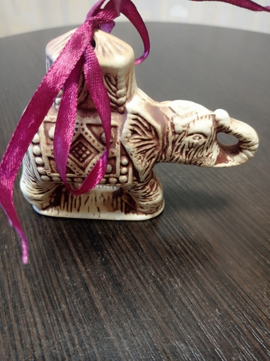 Фигурка керамическая Слон, numer zdjęcia 3