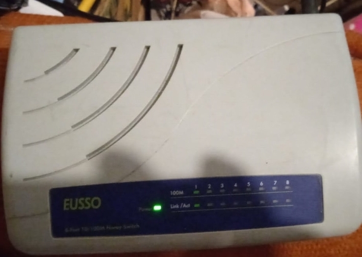 Коммутатор Eusso USH5008-XL 8 портов 10/100, фото №8