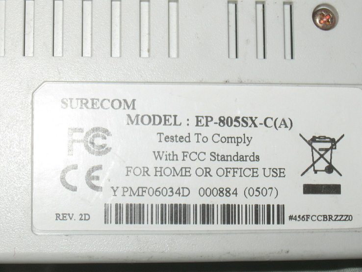 Коммутатор Surecom EP-805SX-C Без( блока живлення, фото №4
