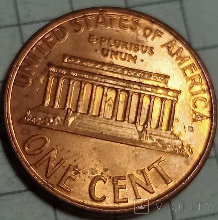 США 1 цент 2002, фото №3