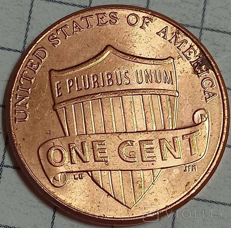 США 1 цент 2015 D, фото №3