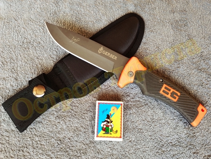 Нож охотничий тактический Gerber Fixed Blade 24.5 см реплика, photo number 2