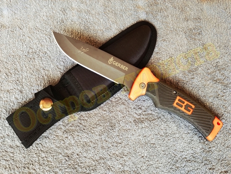Нож охотничий тактический Gerber Fixed Blade 24.5 см реплика, фото №4