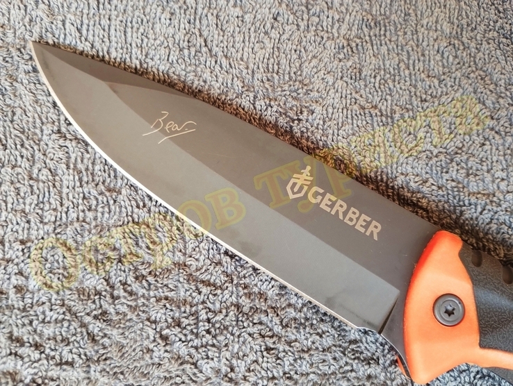 Нож тактический туристический охотничий Gerber Fixed Blade 24 см реплика, photo number 7