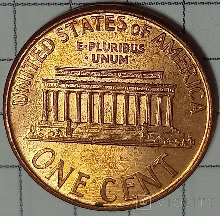 США 1 цент 2004, фото №3