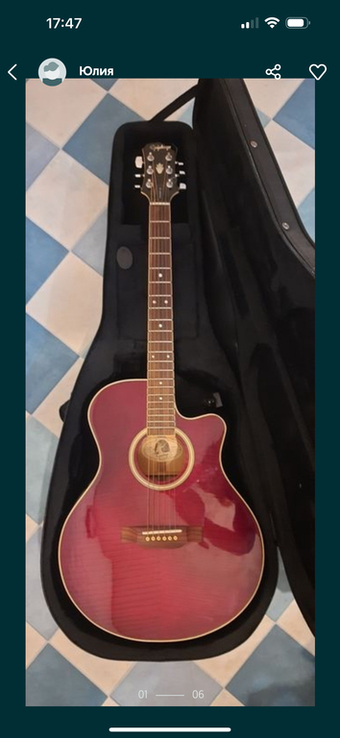 Гитара Epiphone PR6E Made Korea 1991 Acoustic Guitar, фото №2