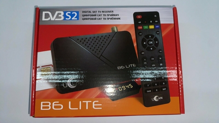 Спутниковый HD (Mpeg4) ресивер uClan B6 Lite+IPTV+видеосервис YouTube+Inrernet TV Гарантия, numer zdjęcia 4