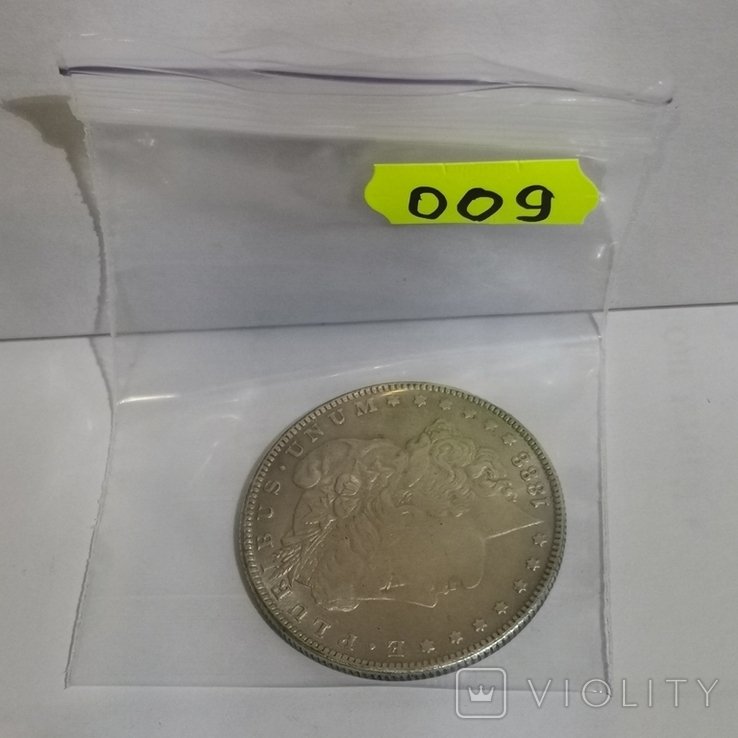 Копія монети 1 долар 1888, фото №6