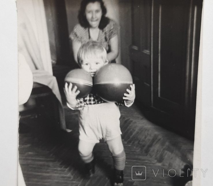 1956г. Два мяча, фото №2