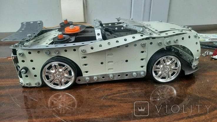  Тюнинговый Радиоуправляемый Автомобиль Конструктор Meccano 06/2005, фото №9