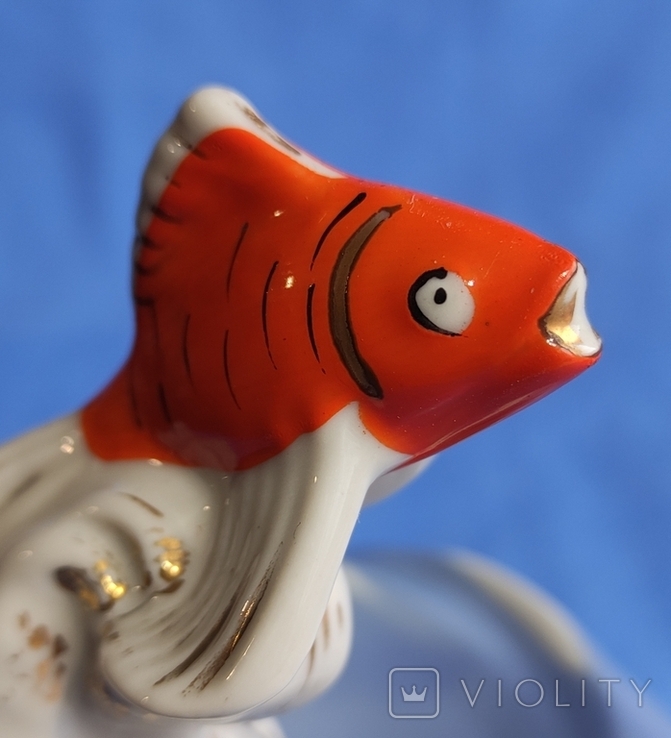 Подставка для украшений (пепельница) Рыбка , Коростень 1-С., фото №4