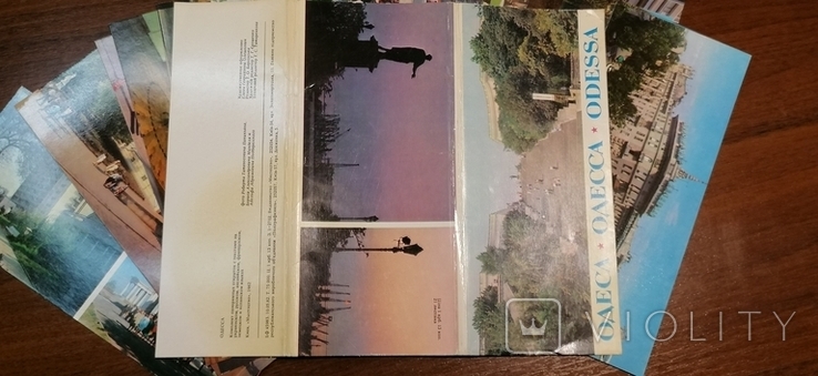 Набор открыток Одесса 1982 г на нескольких языках, фото №8