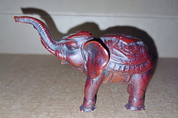 Słoń. Słonik. Figurka słonia. Polystone. (Elephant), numer zdjęcia 3