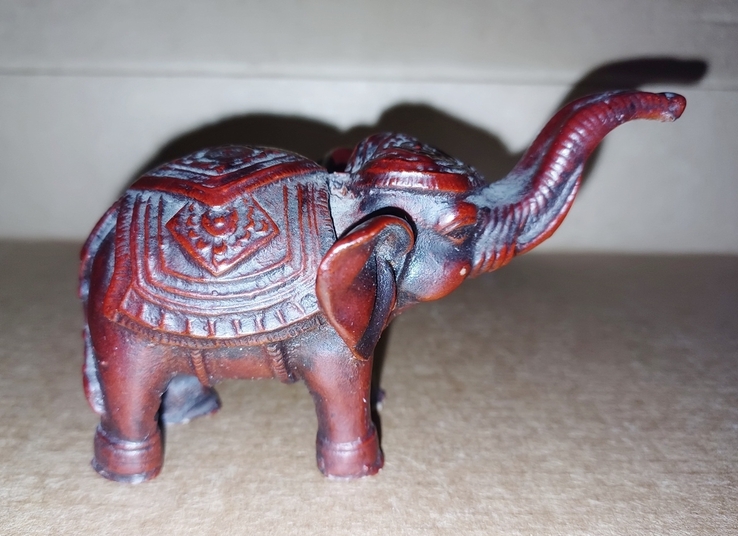 Słoń. Słonik. Figurka słonia. Polystone. (Elephant), numer zdjęcia 4