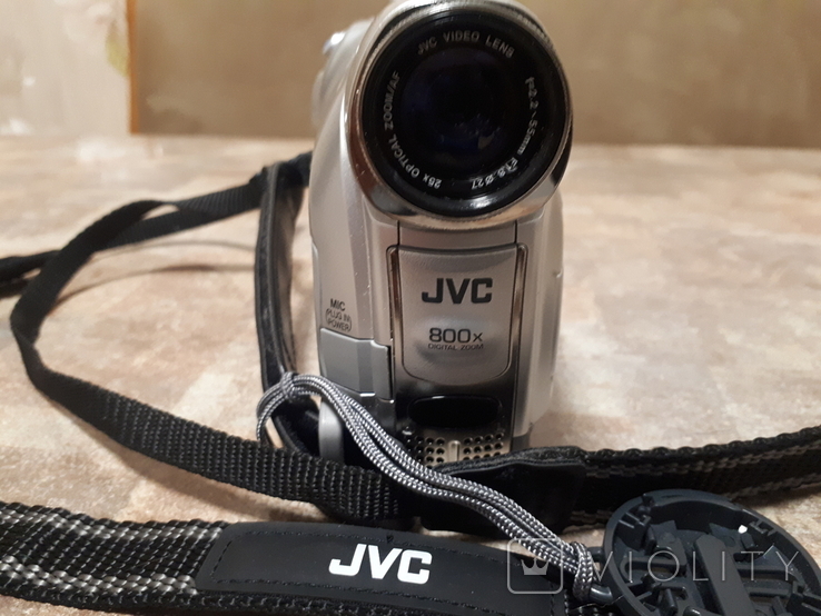 Відеокамера JVC GR-D245E з касетою, фото №10