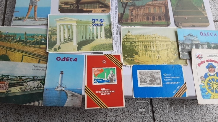 17 штук календариков - Одесса ., фото №4