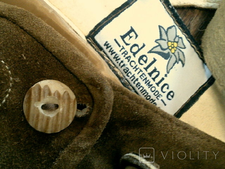  Эдельвейс - шкіряні шорти з Німеччини, фото №5