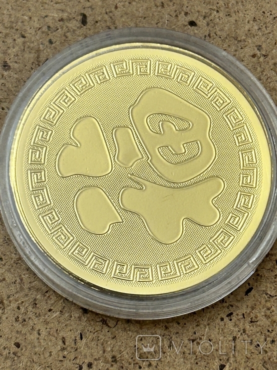 Рік Дракона 2024 сувенірна монета Китайський Новий Рік, фото №4
