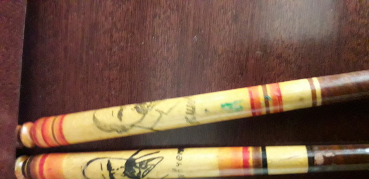 Ручки деревяні з зображенням ТГШевченка, фото №2