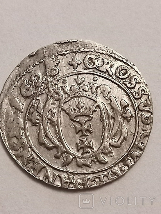1 грош 1626 "Гданьск" (Польша, Сигизмунд III Ваза), фото №5