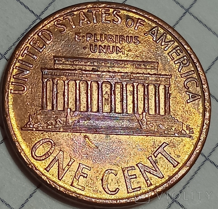США 1 цент 1994, фото №3