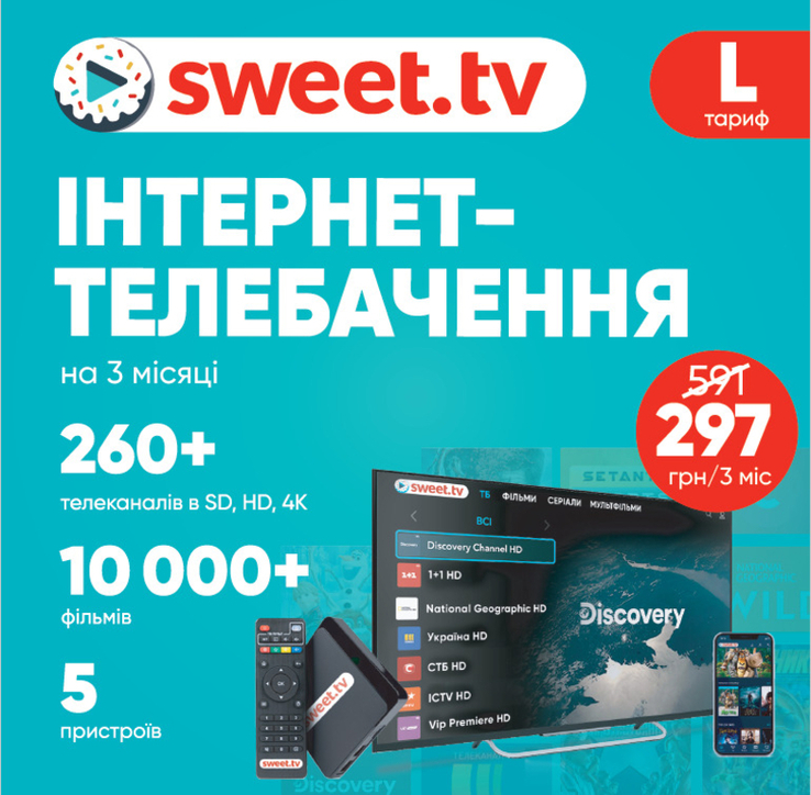 Sweet.tv підписки, фото №2