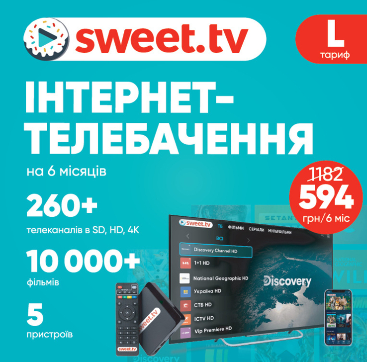 Sweet.tv підписки, фото №3