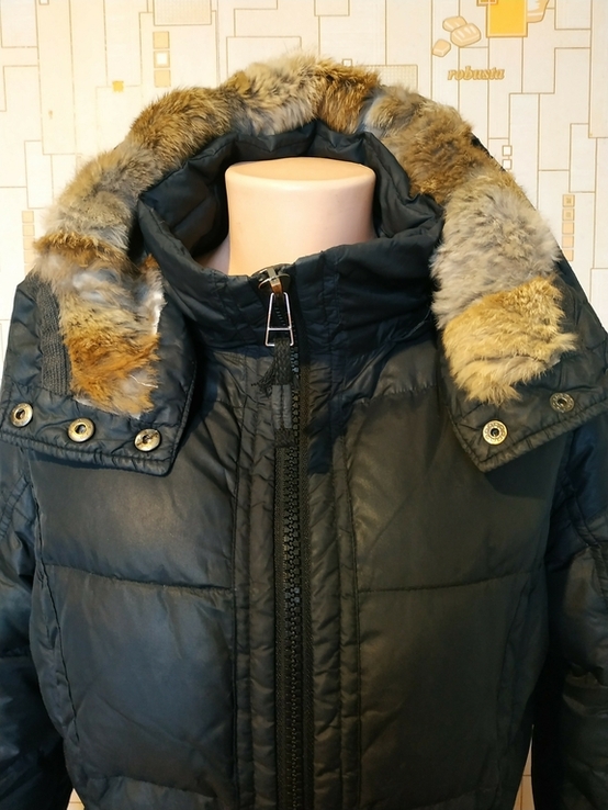 Куртка тепла жіноча. Пуховик JKT пух хутро р-р 38, фото №2