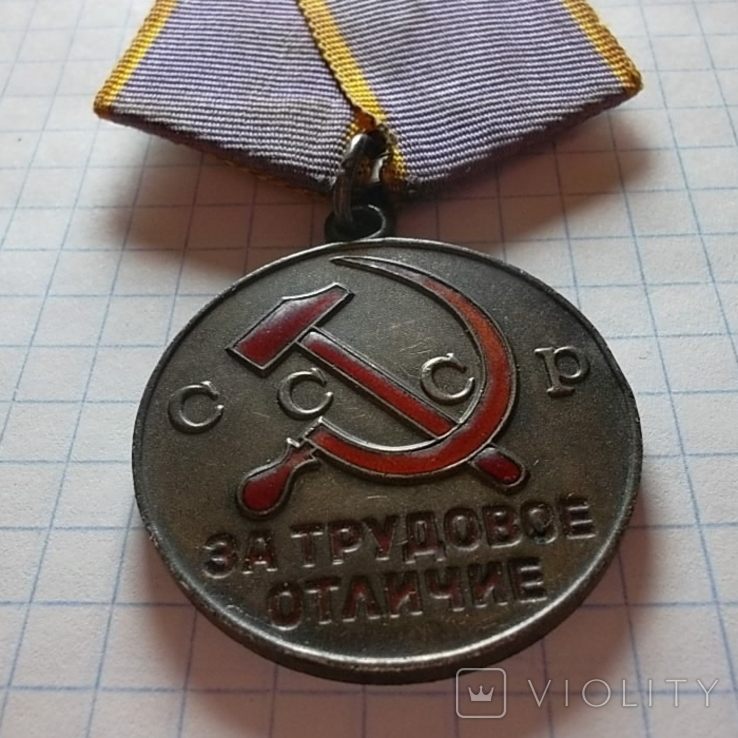 Медаль За трудовое отличие, фото №3
