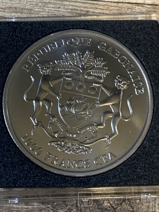 Срібна монета Спрінгбок 31.1гр, фото №5