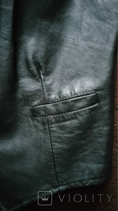 Жилет мужской кожаный размер. М, фото №7